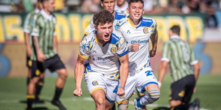 VIDEO: el gol de Ignacio Ovando para Rosario Central que abrió el marcador ante Aldosivi en Mar del Plata