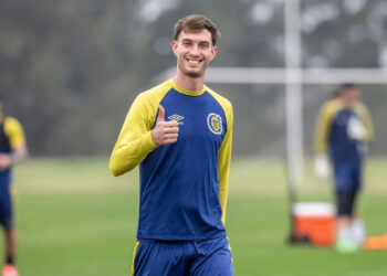 Juan Cruz Komar recibió el alta médica y volverá a entrenar a la par del plantel de Rosario Central